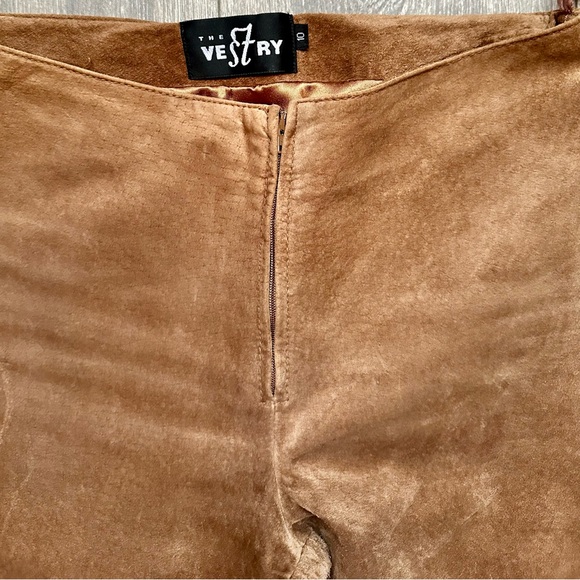 Suede Women's Pants Size 10 - Picture 4 of 9